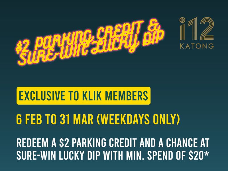 Photo of $2 Parking Credit & Sure-Win Lucky Dip